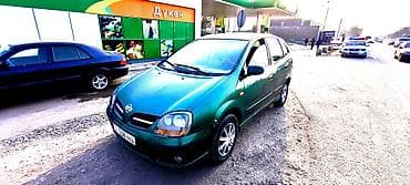 аламединское ущелье: Nissan Almera Tino: 2002 г., 2 л, Автомат, Бензин, Минивэн — 1