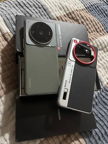 e ink: Xiaomi, 12S Ultra, Б/у, 256 ГБ, цвет - Серый, 2 SIM — 1