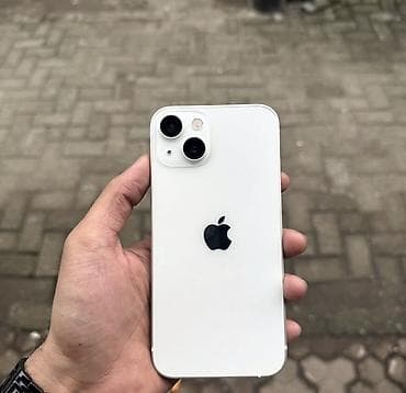 iphone 8: IPhone 13, Б/у, 128 ГБ, Старлайт, Коробка, 78 % — 1