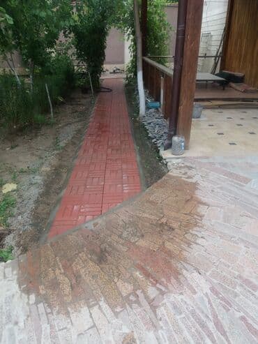 брусчатка бишкек дом брусчатки'' тротуарная плитка бордюры бишкек: Бордюр, Гарантия, Бесплатный выезд, Бесплатная доставка — 23