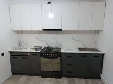 ручки для кухонной мебели италия: Кухонный гарнитур, Новый, цвет - Белый, ДСП, Бесплатная доставка — 2