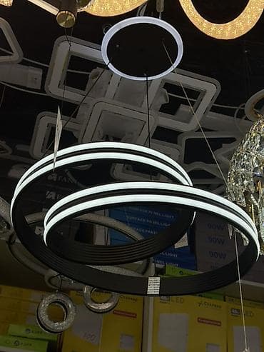 study lamp: Люстра Диодная Подвесной светильник с LED-подсветкой в виде двух — 1