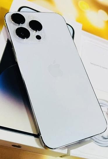 canon 80d: IPhone 14 Pro, Б/у, Белый, Зарядное устройство, 88 % — 2