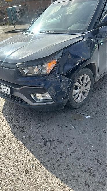 ssang: Накладка на бампер Ssangyong, Б/у, Оригинал — 3