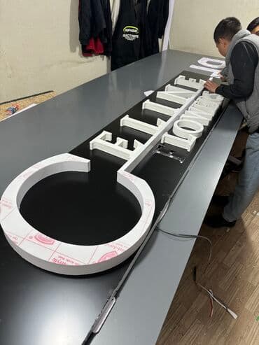 баннер рекламный: | Вывески, Лайтбоксы, Таблички, | Монтаж, Демонтаж, Разработка дизайна — 19