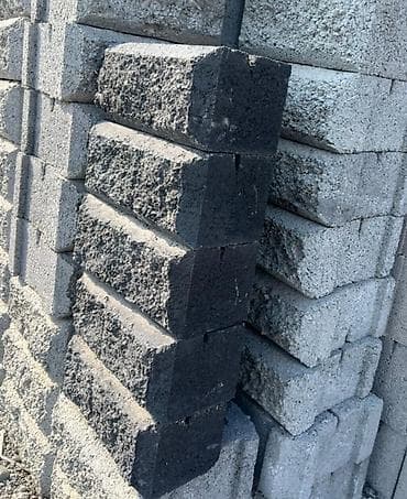 арболитовый блок: Пескоблок Рваный, Заборный, 150x190x390, Бесплатная доставка — 4