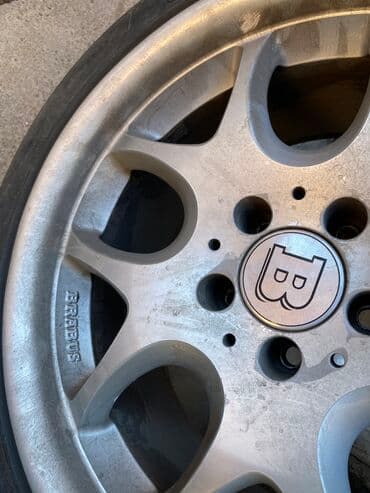 18 разноширокие: Литые Диски R 18 Brabus, Комплект, отверстий - 5, Б/у — 5