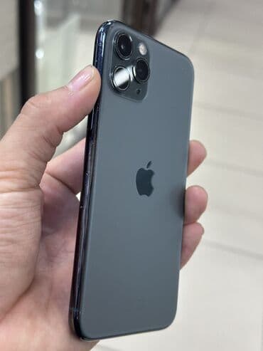 iphone 11 купить: IPhone 11 Pro, Б/у, 256 ГБ, Alpine Green, Зарядное устройство, Защитное стекло, Чехол, 95 % — 1