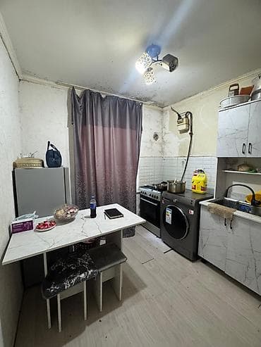 аукцион недвижимости бишкек: 2 комнаты, 44 м², Хрущевка, 1 этаж, Косметический ремонт — 4
