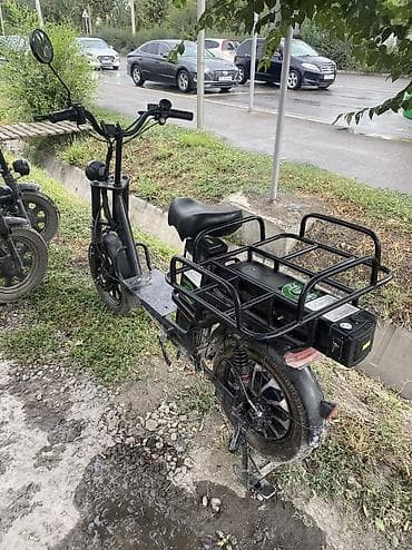 400: Электровелик ижарага берилет🚲 🚲 170 кмге чейин жүрөт ⚡ 60 км/саат — 2