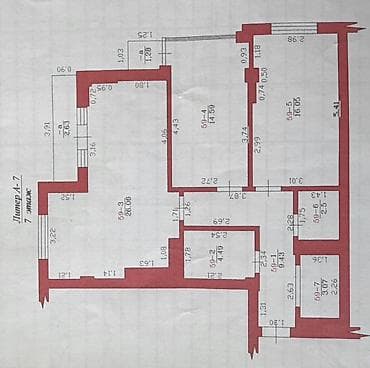 Продажа квартир: 3 комнаты, 80 м², Элитка, 7 этаж, Евроремонт — 10