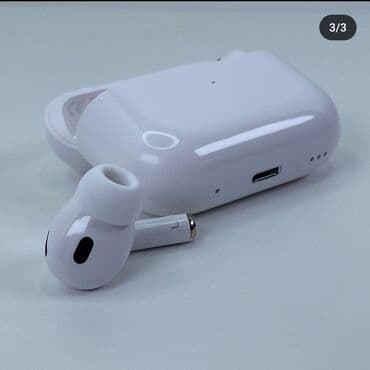 купить правый наушник airpods pro 2: Вакуумные, Apple, Новый, Беспроводные (Bluetooth), Классические — 3