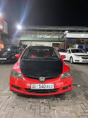 капот сивик: Honda Civic: 2006 г., 1.8 л, Автомат, Бензин, Седан — 3