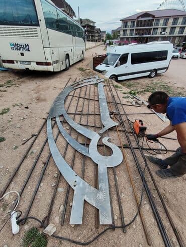 изготовление табличек уличных: | Жол көрсөткүчтөрү, | Монтаждоо, Демонтаждоо — 8