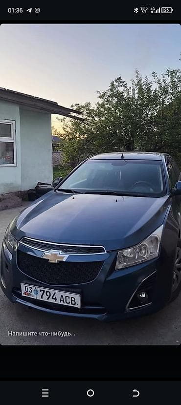 шеврелет круз: Chevrolet Cruze: 2013 г., 1.6 л, Механика, Бензин, Седан — 3