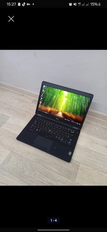 Ноутбук, Dell, 8 ГБ ОЗУ, Intel Core i7, 14 ", Для работы, учебы, память SSD