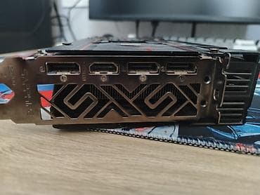 Видеокарта для ПК, Б/у, ЖК Sapphire, Radeon RX, 6 ГБ