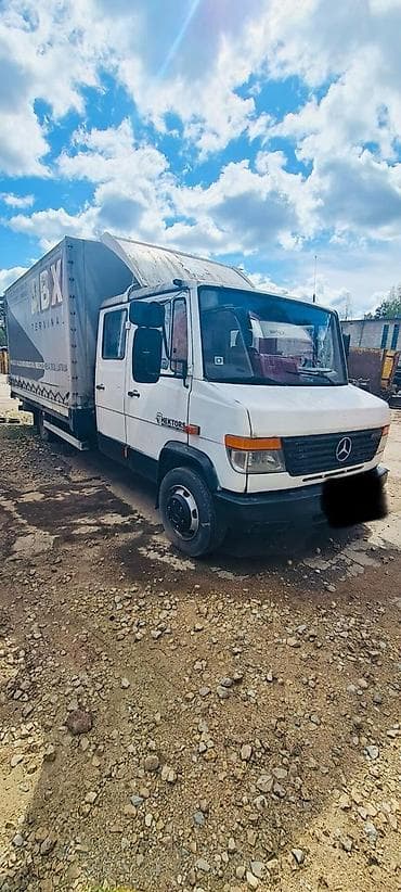 борт на мерс: Mercedes-Benz Vario: 2000 г., 4.3 л, Механика, Дизель, Фургон — 1