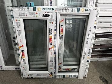 приточный клапан для окон пвх: Готовое пластиковое окно, Тип окна: Стандартные, Без установки, Без рассрочки — 1