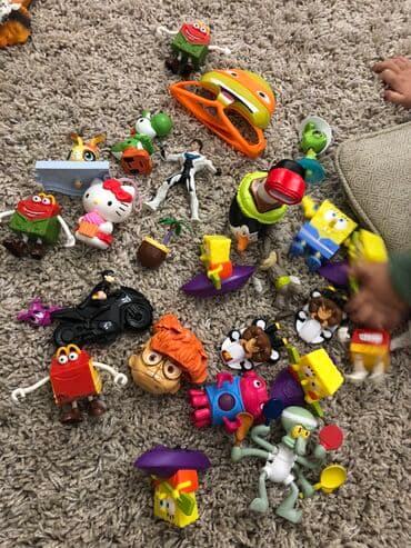 игрушечные мусоровозы: Продаю игрушки оригинал с McDonalds почти новые ( все привозные с — 2