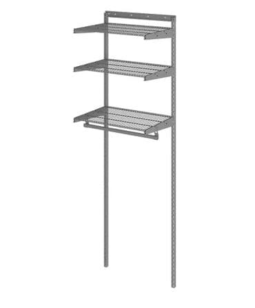 инструментальный шкаф: Гардеробная система Практик Home Basic G60 графит — — 2