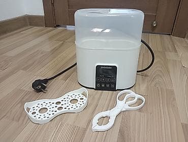 электронный попыт: Электрический стерилизатор/подогреватель для бутылочек с сенсорной — 1