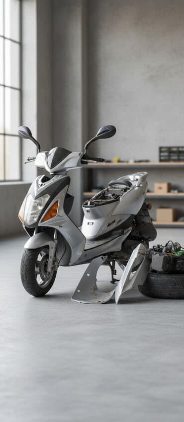 скутер рассрочка без банк: Макси-скутер 150 куб. см, Бензин, Б/у — 1