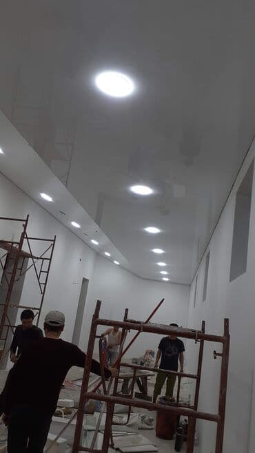 шпатель для натяжных потолков: Керме шыптар Жылтырабаган, 3D потолоктор, Жылтырак Акысыз ченөө, Монтаждоо, Демонтаждоо — 22