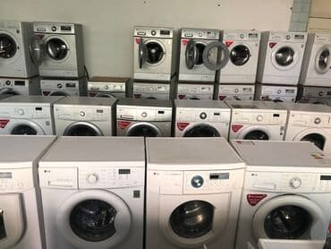 экран для компьютера: Стиральная машина LG, Б/у, Автомат — 2