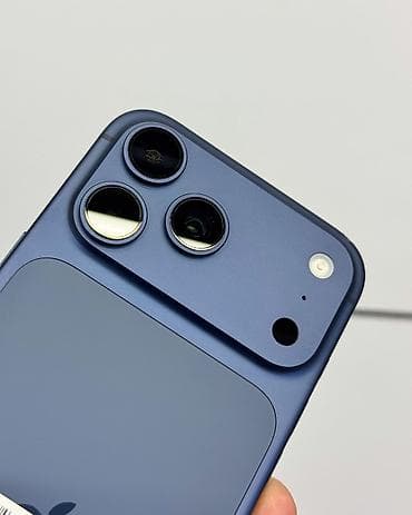 iphone 6 pro: IPhone 17 Pro Max, Б/у, 256 ГБ, Blue Titanium, Защитное стекло, Чехол, В рассрочку, 100 % — 3