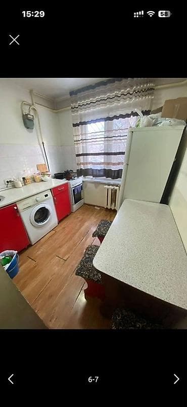 2 комнаты, 42 м², 4 мкр 104 серия, 1 этаж, Свежий ремонт — 7