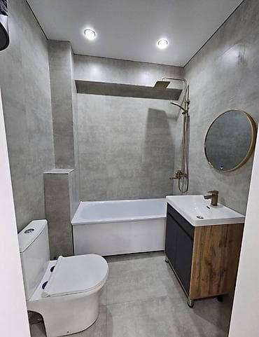 квартира ауезова: 2 комнаты, 52 м², Элитка, 2 этаж, Дизайнерский ремонт — 6