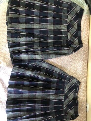 школьная блузка: Школьная форма, цвет - Синий, Б/у — 2