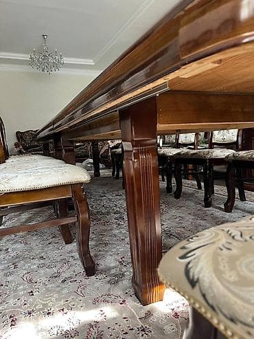 foldable table: Стол трансформер Раскладной стол, цвет - Коричневый — 10