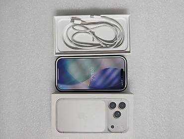 IPhone 17 Pro, Б/у, 256 ГБ, Серебристый, Наушники, Защитное стекло, Чехол, 100 % at lalafo.kg IPhone 17 Pro, Б/у, 256 ГБ, Серебристый, Наушники, Защитное стекло, Чехол, 100 %