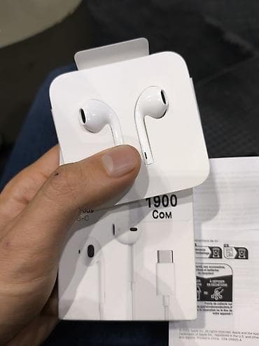 studio monitors: Продаю earpods usb c почти новые open box 1300 сом — 2