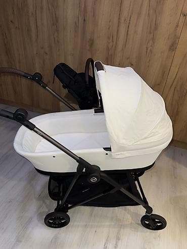 коляскалар: Коляска, Cybex, цвет - Черный, Б/у — 3