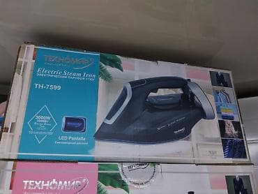 Техника и электроника: Утюг Technomir, Паровой, Керамический — 1