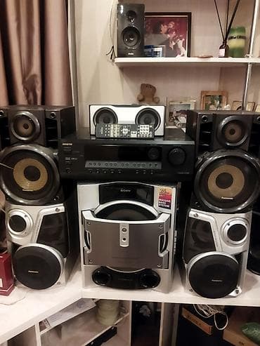 уселител: Б/у, Домашний, 100 Вт, Класс: AB, Каналов: 5 — 1