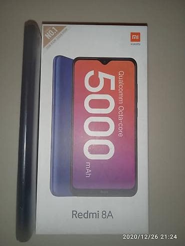 poco 5f: Xiaomi, Redmi 8A, Б/у, 32 ГБ, цвет - Красный — 2