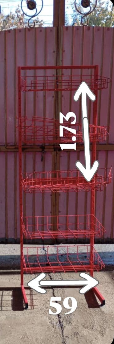 письменные столы детский: Полка для магазина, Б/у, Другой материал, Самовывоз — 2