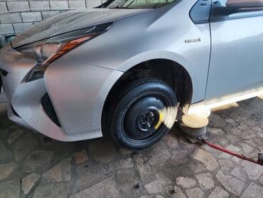 диски и шины на ваз: Колеса в сборе 135 / 80 / R 16, Лето, Б/у, Запаска, Легковые, Железные, отверстий - 5 — 3