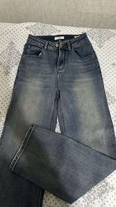 mind error jeans: Джинсы 919, размер 25. - Классический синий деним со светлыми — 1