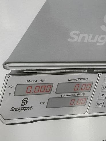 ручной весы: Электронные торговые весы Snugspot ACS-968S со счетчиком цены — 3