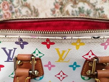 Аксессуары: Классическая сумка, Louis Vuitton, Франция, Материал: Искусственная кожа, Застежка на молнии, Женские — 9