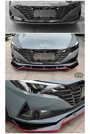 Бампер и комплектующие: Накладка на бампер Hyundai — 1