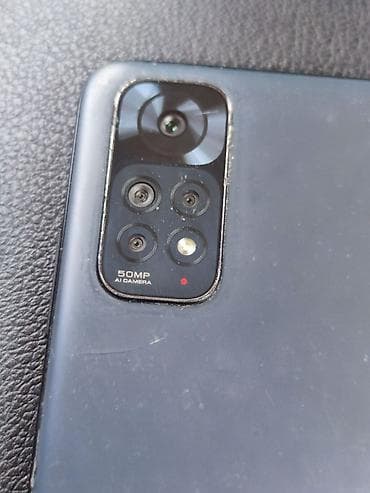 redmi note 11s: Redmi, Redmi Note 11, Б/у, 128 ГБ, цвет - Серый, 2 SIM — 3