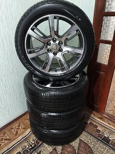 vossen diska: Колеса в сборе 275 / 50 / R 22, Всесезонная, Б/у, Комплект, Внедорожные (АТ/МТ), Литые, отверстий - 6 — 1