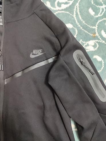 Толстовкалар: Эркектердин толстовкасы, L, Nike, Колдонулган, түсү - Кара, Акылуу жеткирүү — 2