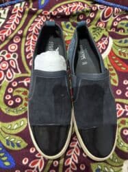 женские кожаные кроссовки: Женские кожаные сникеры/полуботинки Geox. - Цвет: черный с — 3